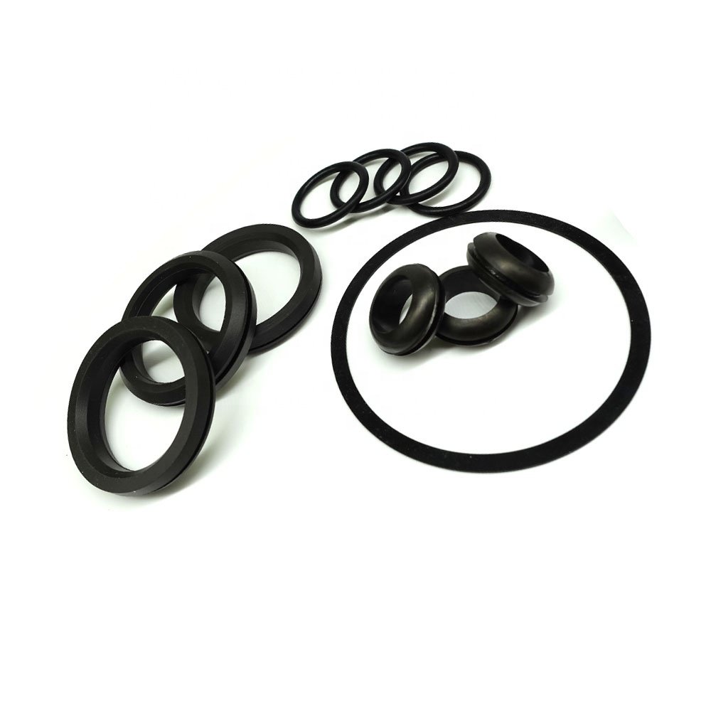 Custom Rubber Factory Price Made EPDM NBR FKM CR Other Rubber Products rubber grommet square round customized shape