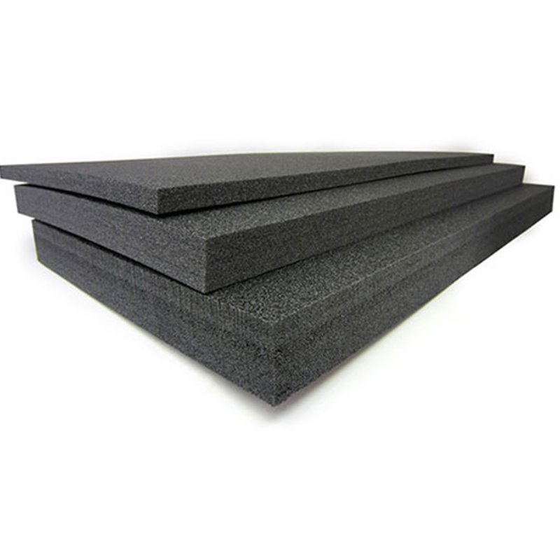 B1 Fire Rate 25mm thickness Soundproofing Black Color NBR Heat Insulation Rubber EVA Foam Sheet