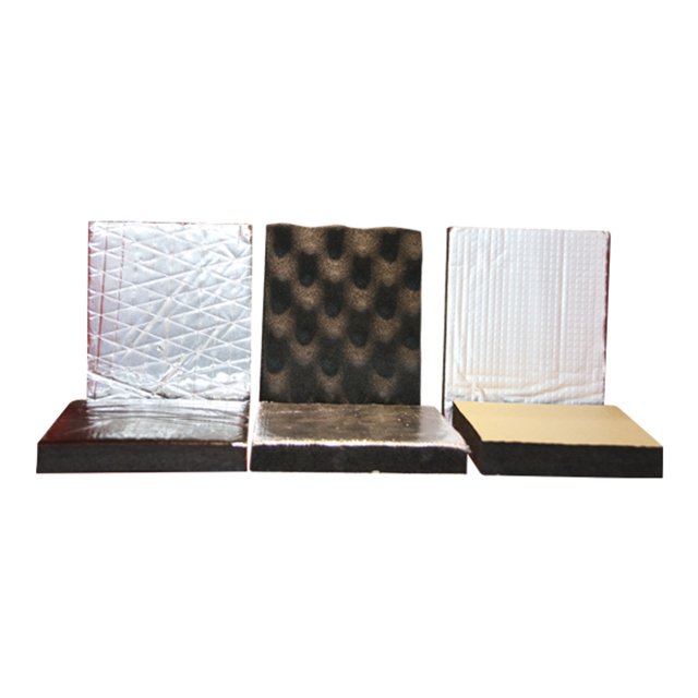 B1 Fire Rate 25mm thickness Soundproofing Black Color NBR Heat Insulation Rubber EVA Foam Sheet