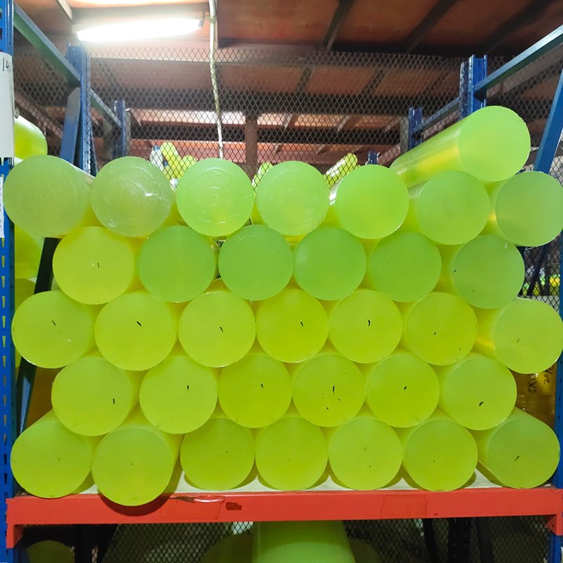 Flexible Portable Elastomer Plastic Square Hard Thin Custom Industrial Color Welding Production Manufacturer Polyurethane Rod