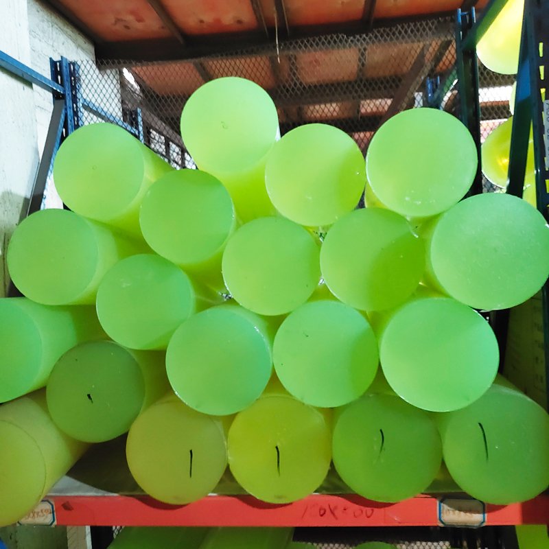 Flexible Portable Elastomer Plastic Square Hard Thin Custom Industrial Color Welding Production Manufacturer Polyurethane Rod