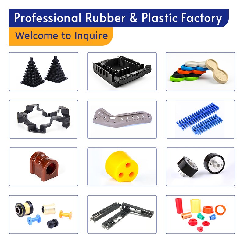 food grade silicone molded parts custom injection molded NR SBR EPDM BR rubber parts