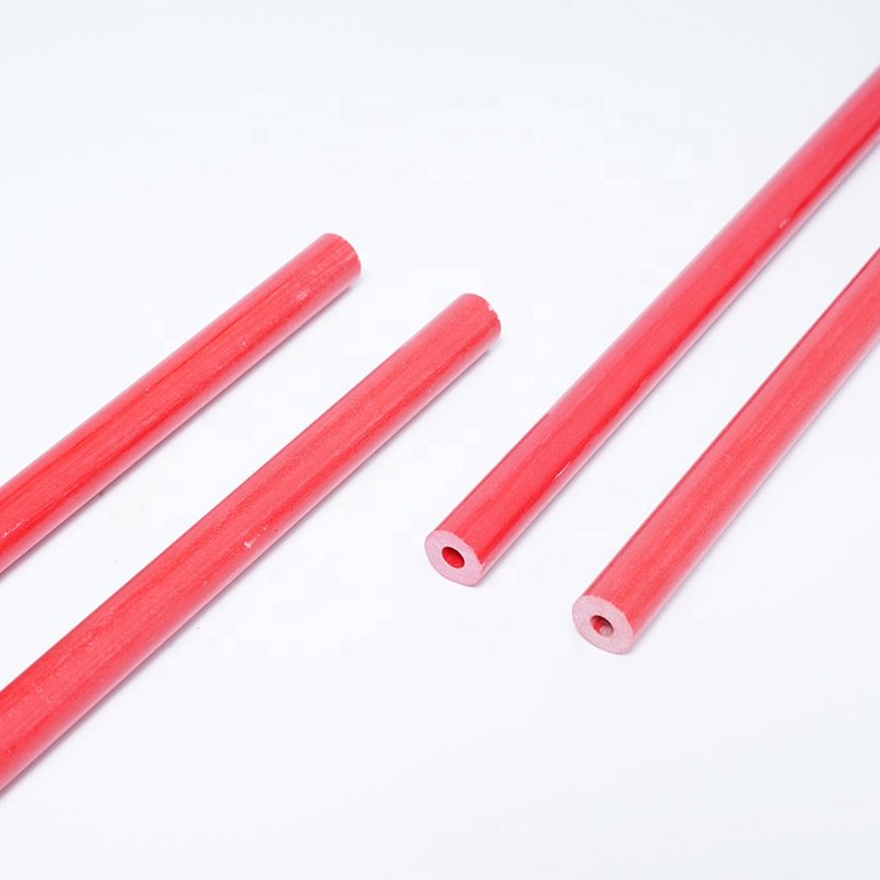 Customized Fiberglass Reinforced Plastics Tent Pole FRP Rod Hollow Round Tube Solid Fiberglass Rods