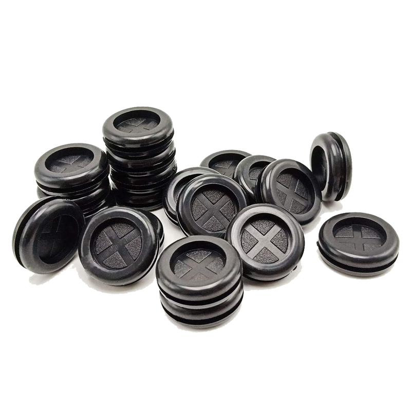 Factory Manufacturing Rubber Seal Black Color Silicone rubber Grommets products
