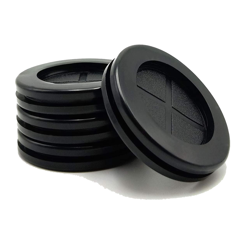 Factory Manufacturing Rubber Seal Black Color Silicone rubber Grommets products