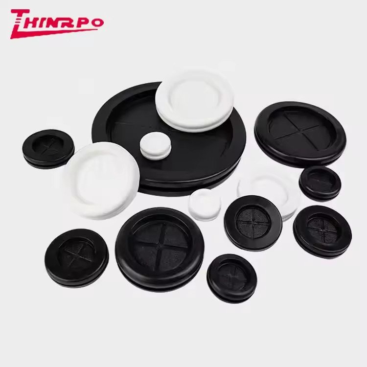 Waterproof wiring cover NBR EPDM SBR silicone cable grommet rubber