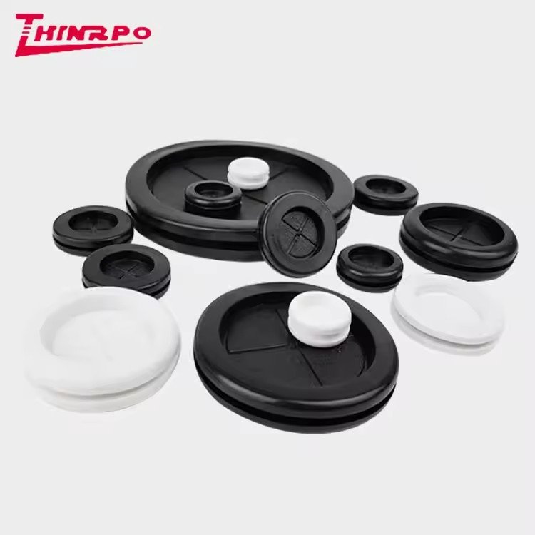 Waterproof wiring cover NBR EPDM SBR silicone cable grommet rubber