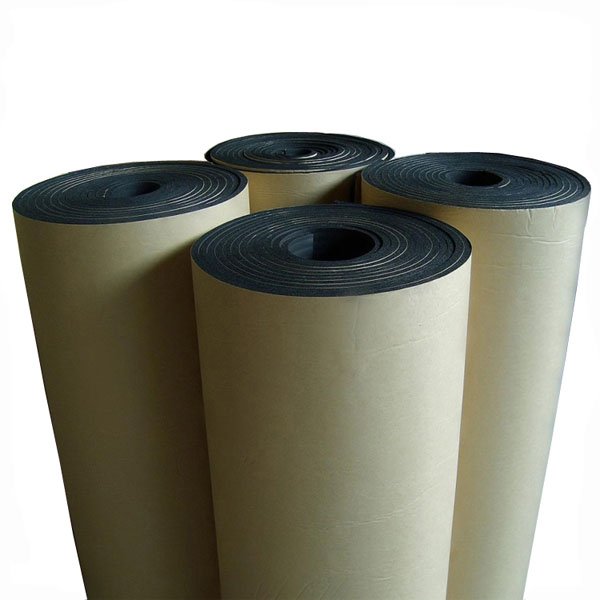 OEM NBR Heat Resistant Sound Deadening Self-adhesive Roll/Sheet Foam Acoustic Thermal Insulation Foam