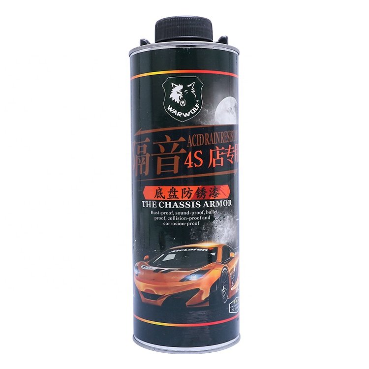 Car Chassis Rubberized Undercoat Rubber Paint for Cars Undercoating Auto Underbody Coating Spray Automotive Paintable Protect