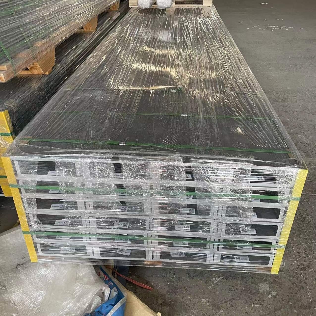 big heavy duty high strength fiberglass Composite plastic H channel pultrusion profile GRP FRP supports for building structure