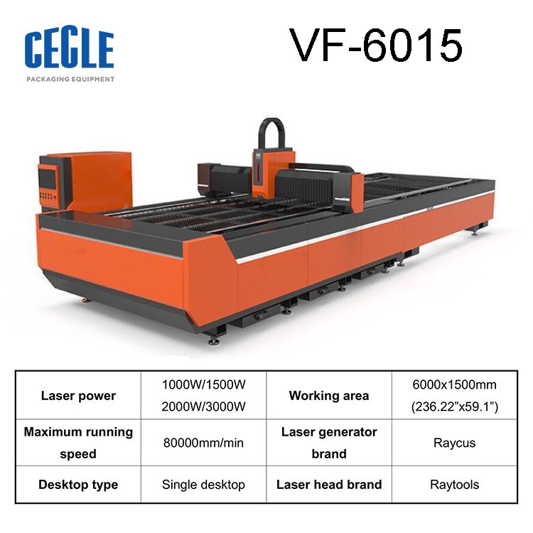 VF-3015/VF-4015 Large Automatic Intelligent Laser CNC Fiber Metal Laser Cutting Machine 3000w For Sheet Metal 10kw 30mm Price