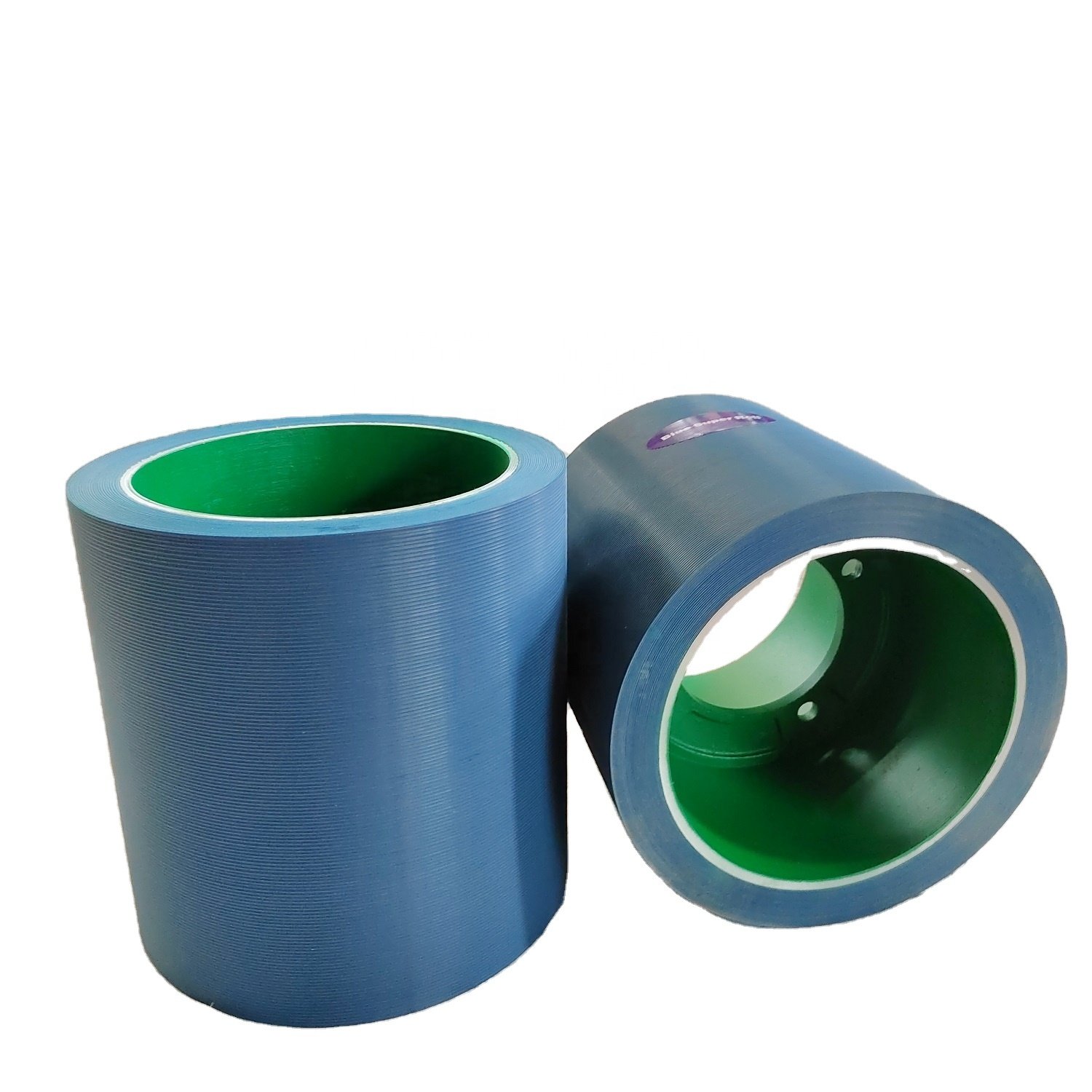 10" x10" blue NBR dehusking rice rubber rolls, Rice mill rubber rolls