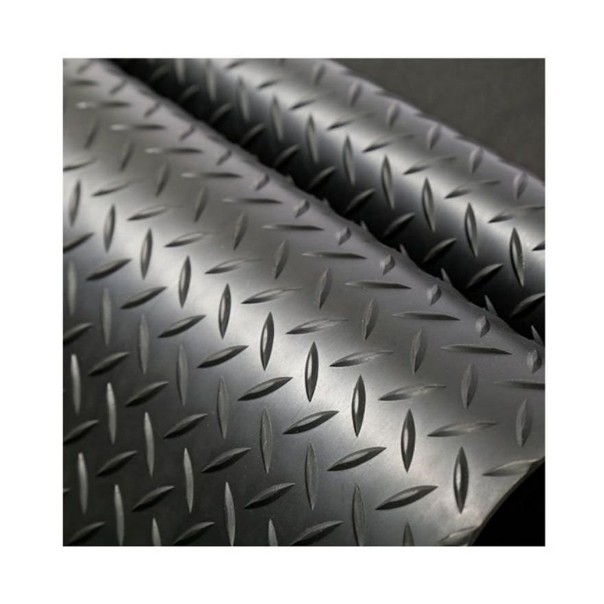 3 mm Rubber Flooring With Willow Leaf Pattern For Car Parking/Garage