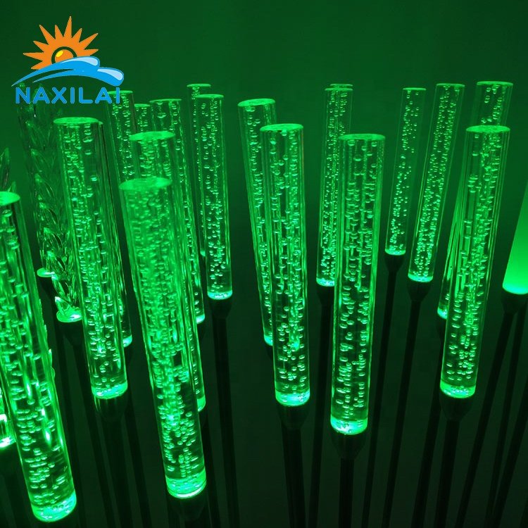 Naxilai Acrylic Bar Bubble Rod Solar Light Clear Plexi-glass Bubble Rod Wholesale