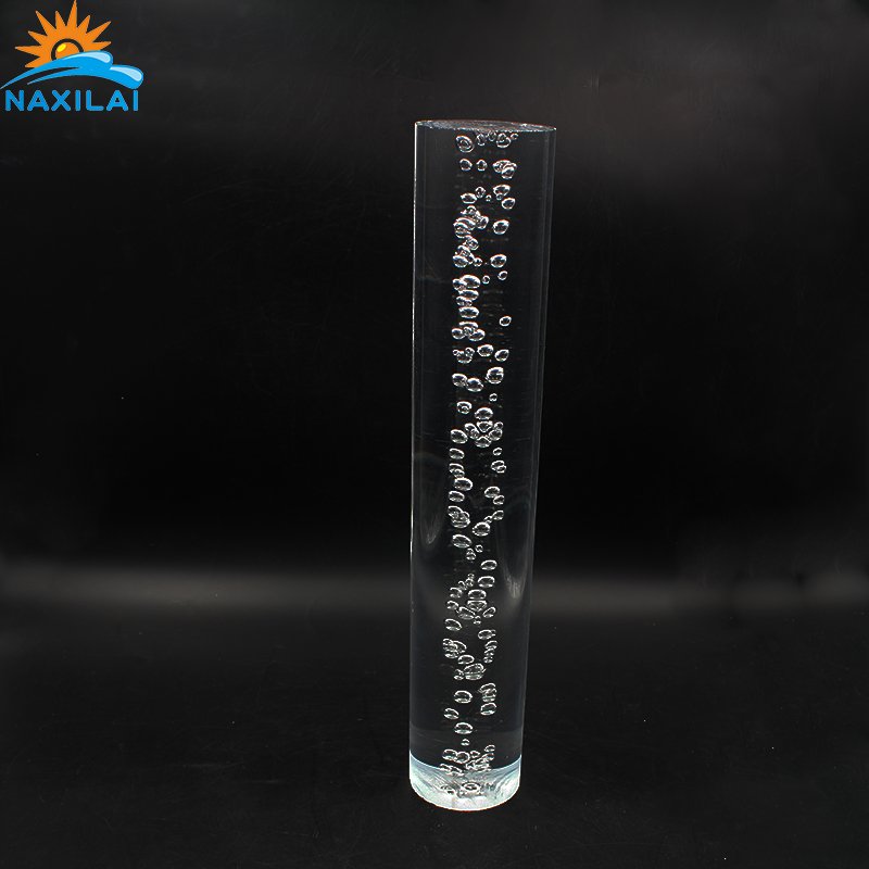 Naxilai Acrylic Bar Bubble Rod Solar Light Clear Plexi-glass Bubble Rod Wholesale