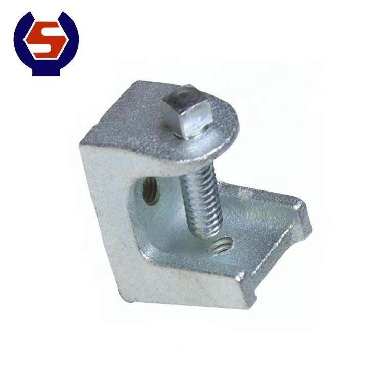 Formwork Tie rod malleable iron beam clamp for Thread rod Steel Beam