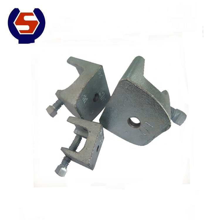 Formwork Tie rod malleable iron beam clamp for Thread rod Steel Beam