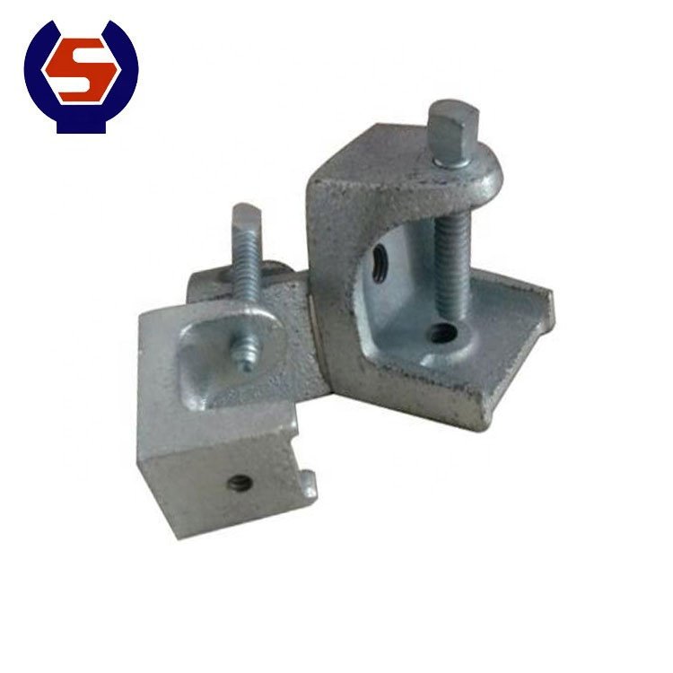 Formwork Tie rod malleable iron beam clamp for Thread rod Steel Beam