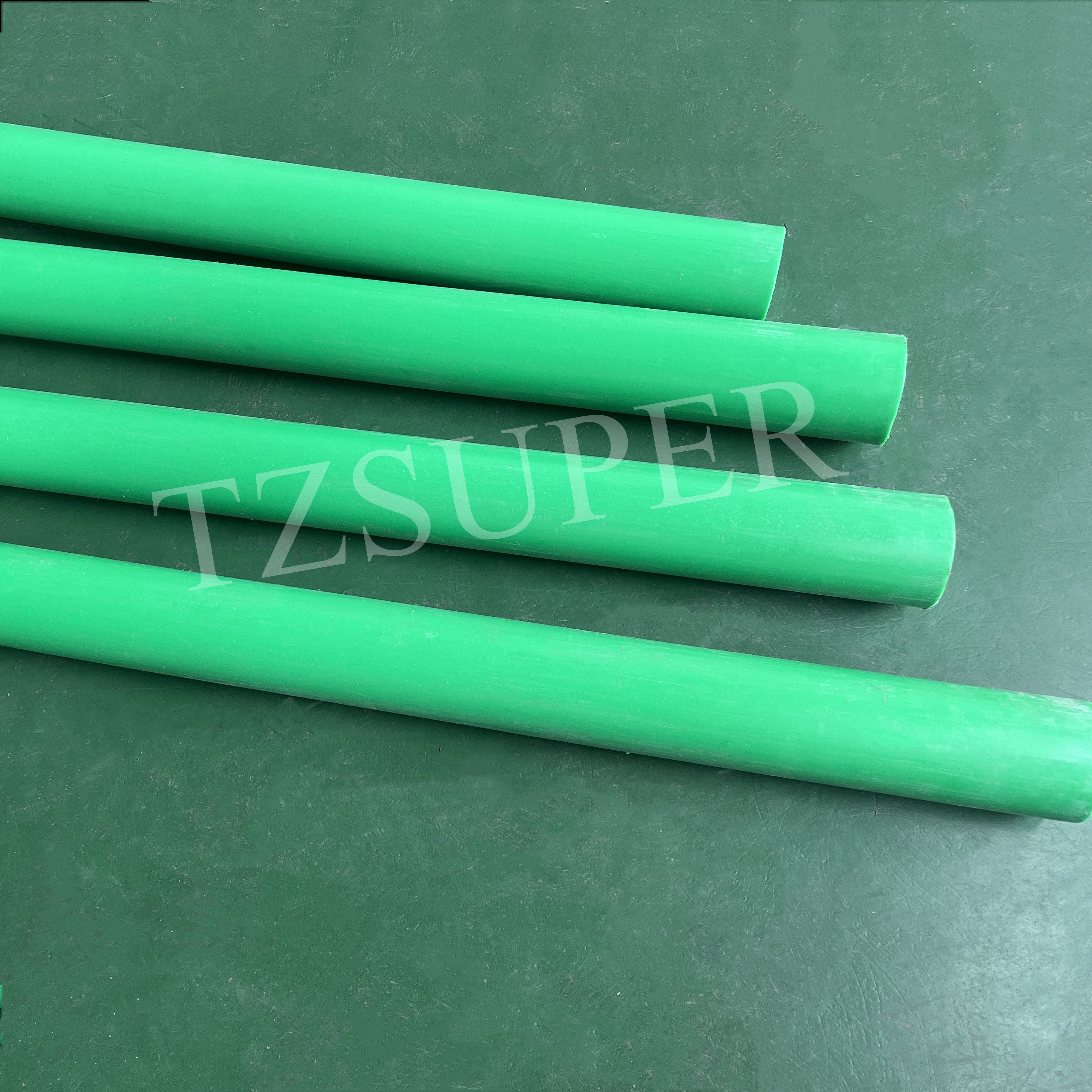 Green Color Factory Supply PE Nylon Plastic Rod