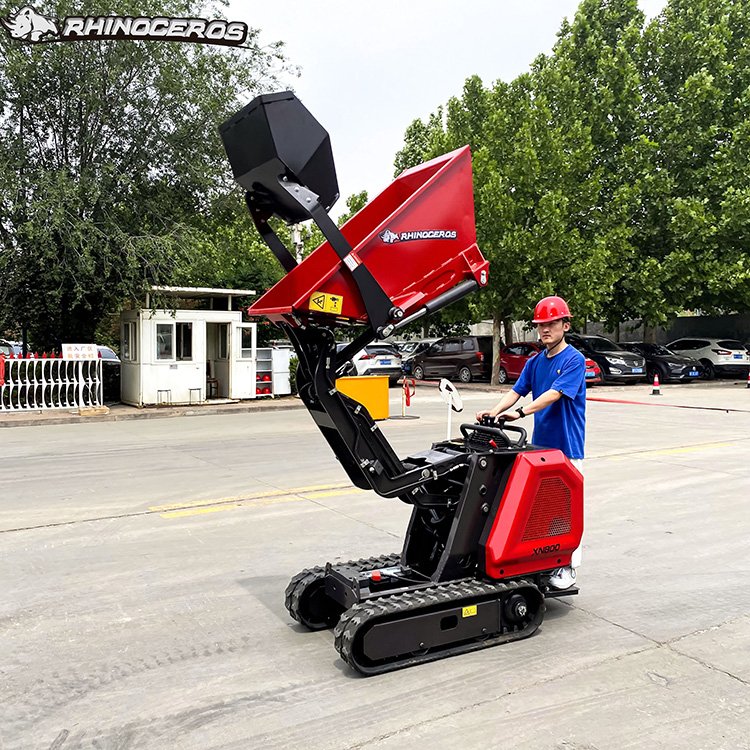 Mini Dumper Truck Manufacturer 800kg Rhinoceros XN800 Mini Dumper Factory Price with BRIGGS&STRATTON Gasoline Engine EPA