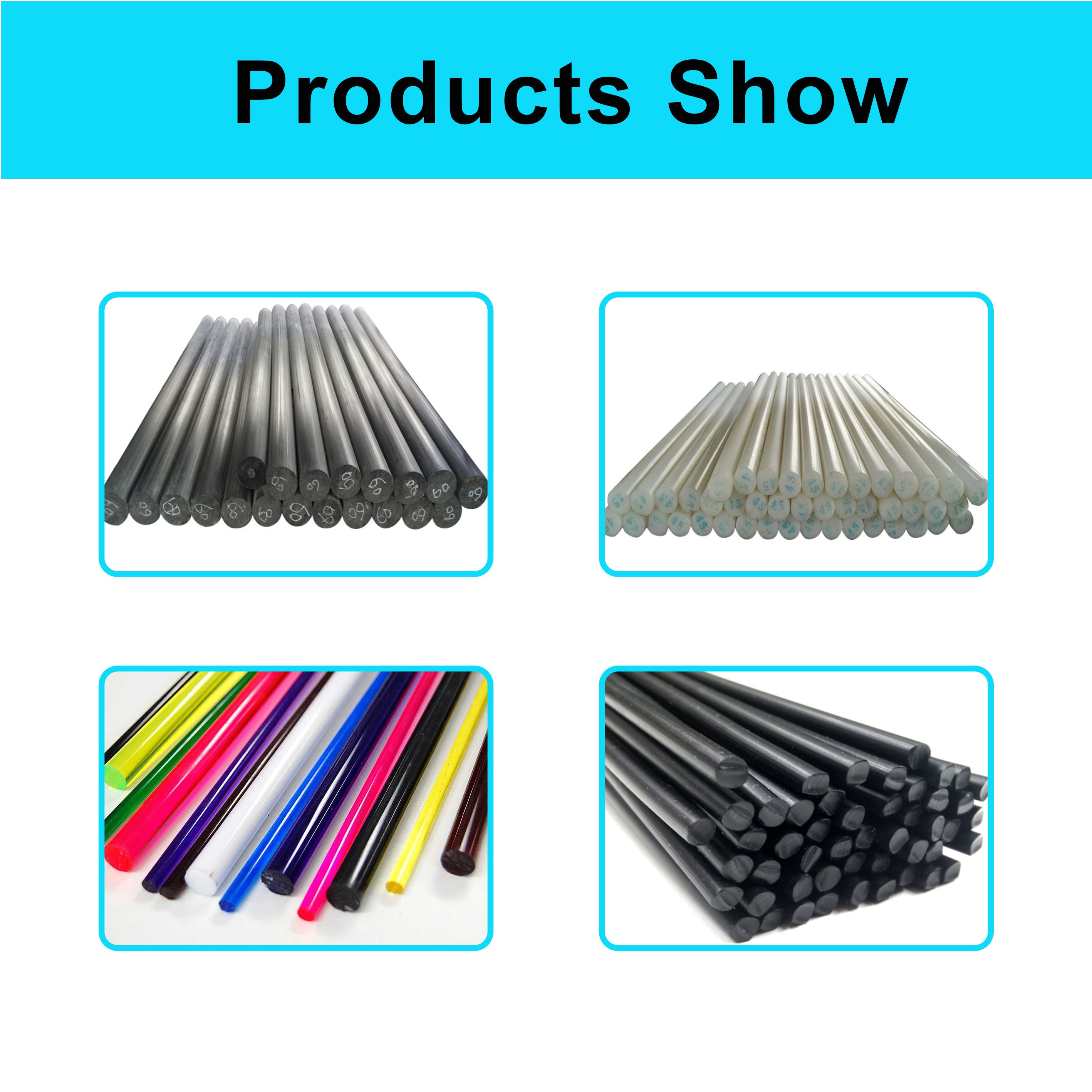HDPE Plastic Welding Repair Rods Strips Common Flat Plastic Welding Rods Kit