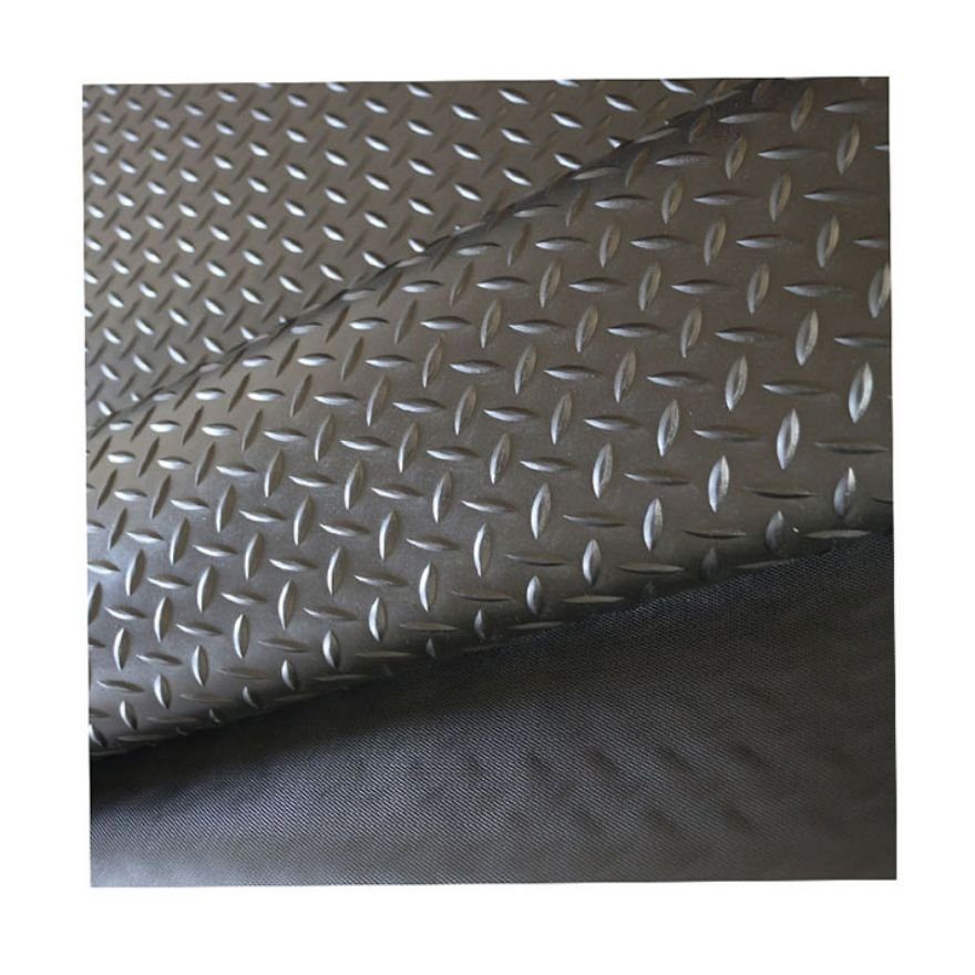 Industrial Waterproof Anti Slip Willow Leaf Diamond Rubber Sheet