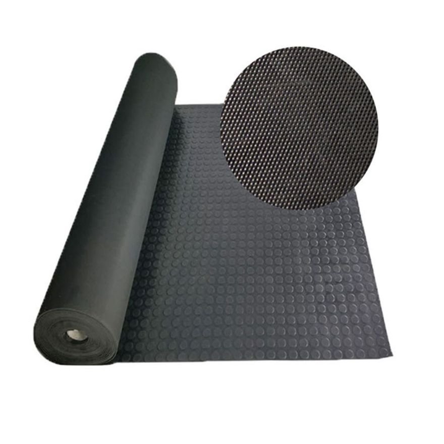 Industrial Waterproof Anti Slip Willow Leaf Diamond Rubber Sheet