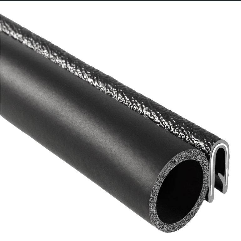 waterproof u channel automotive window side bulb EPDM seal strip rubber gasket car door sound isolation weather stripping