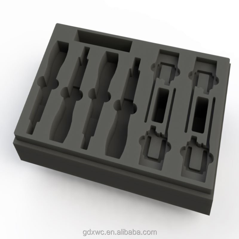 High Precision Custom EVA Foam Packing Inserts Die Cut into Different Shapes and Sizes Plastic Sheets for Protection