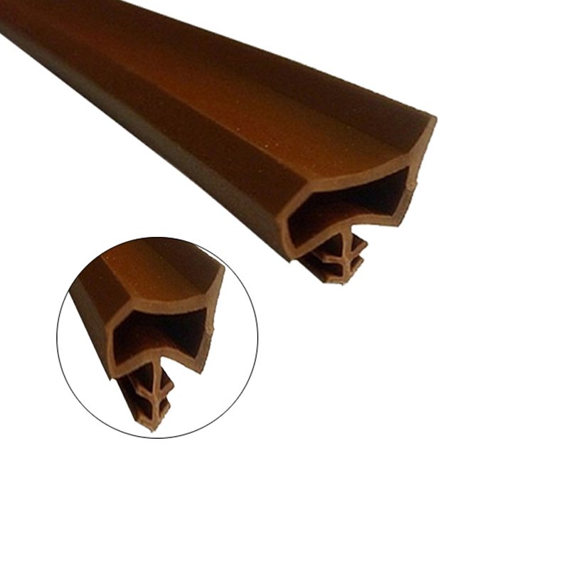 PVC Rubber Sealing Strips Weatherstrips Tube for Wooden Timber Lumber Door Window Frame Groove Sealed