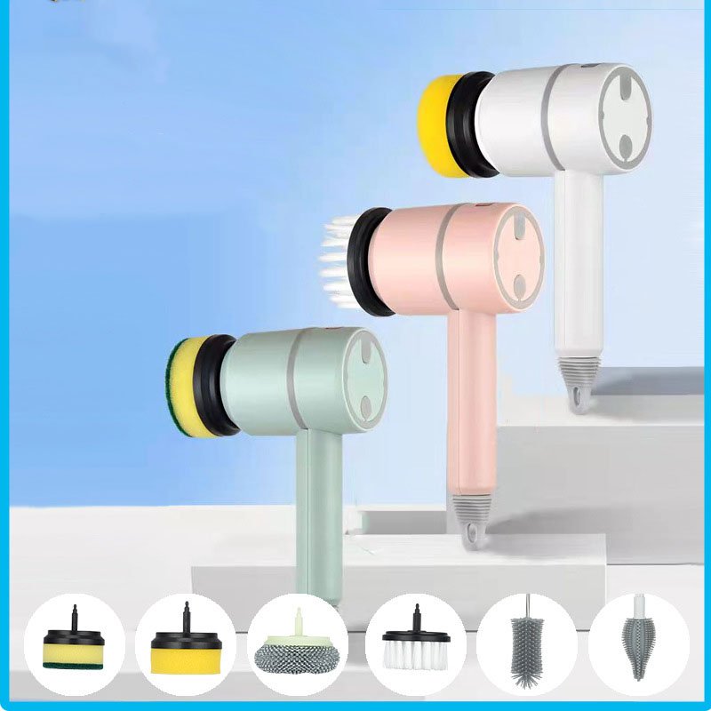 foreign trade popular products electric cleaning brush rechargeable 3 in 1 electric cleaning brush
