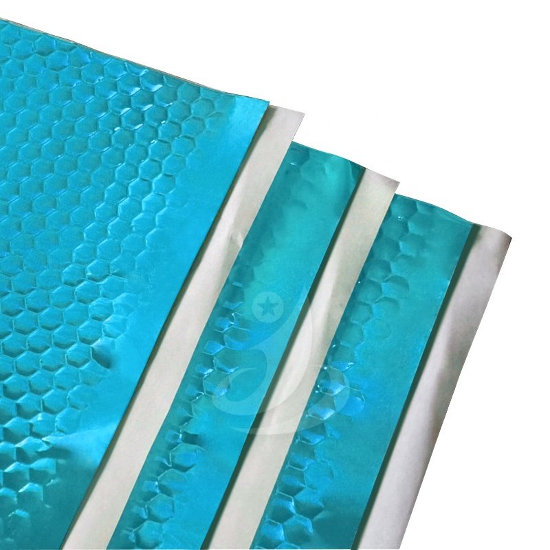 Aluminum and butyl rubber Sound Damping 800 x 500 x 2mm sound deadening sheet for car
