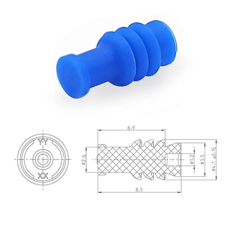 automotive car connector dummy blind seal 967056-1