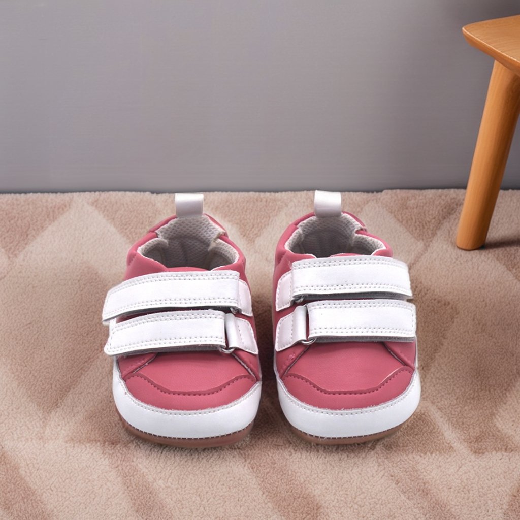 Leather toddler baby casual ergonomic minimalist wide toe box barefoot kids zero drop shoes