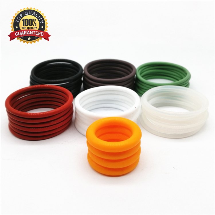 Factory Production NBR FKM FPM EPDM FFKM Rubber O-Ring Black Nitrile O Ring Food Grade Silicone Rubber O Seal Rings