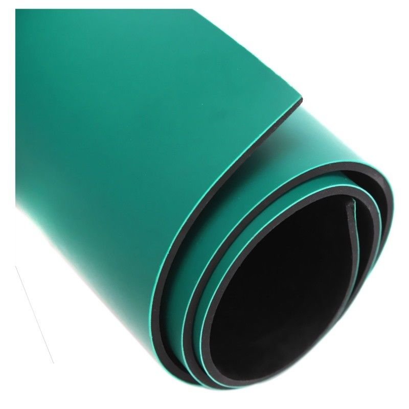 Rubber sheet Cleanroom 0.6m x 10m Rubber ESD Cover Table Mat