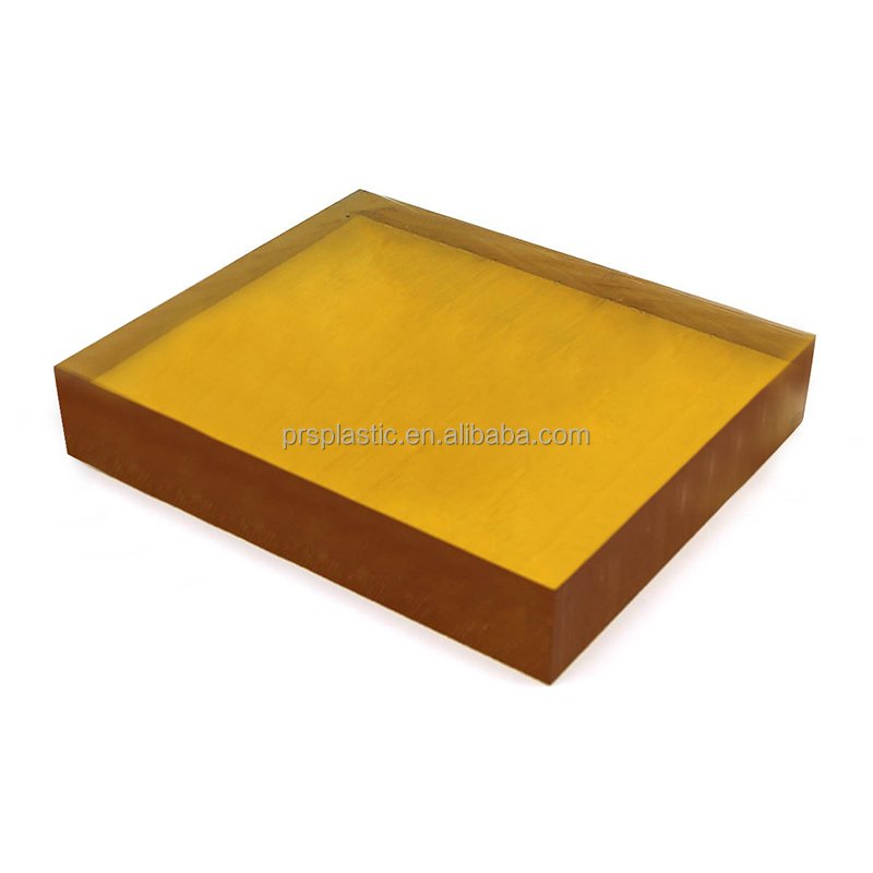 Engineering Plastic Ultem 1000 PEI Transparent Amber Color Chemical Resistant And Flame Retardant Pei Sheet Plate
