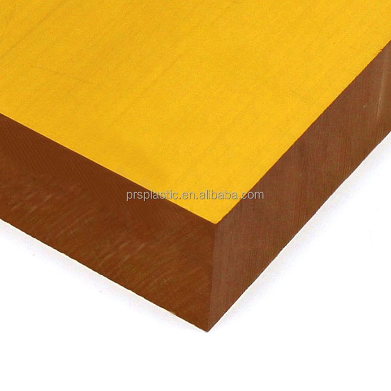 Engineering Plastic Ultem 1000 PEI Transparent Amber Color Chemical Resistant And Flame Retardant Pei Sheet Plate