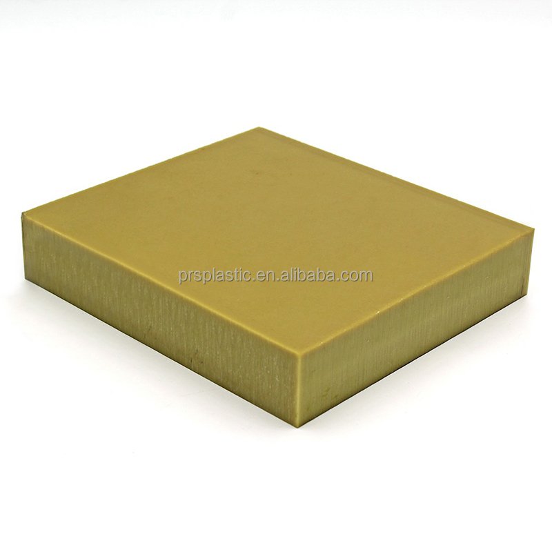 Engineering Plastic Ultem 1000 PEI Transparent Amber Color Chemical Resistant And Flame Retardant Pei Sheet Plate
