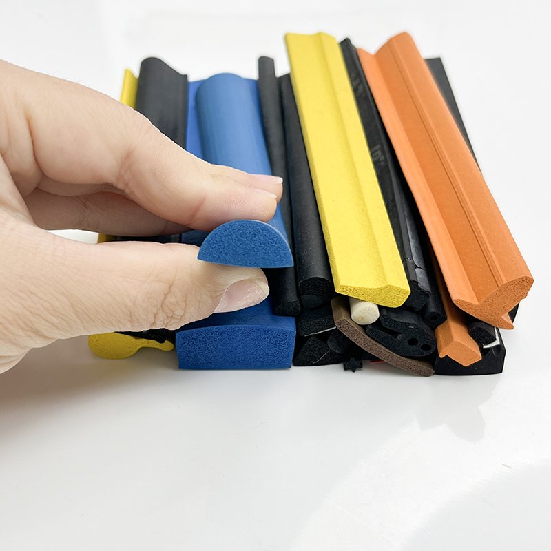 XHW Custom universal slanted t type weatherstrip edge trim car rubber seal strip for front bumper light gap