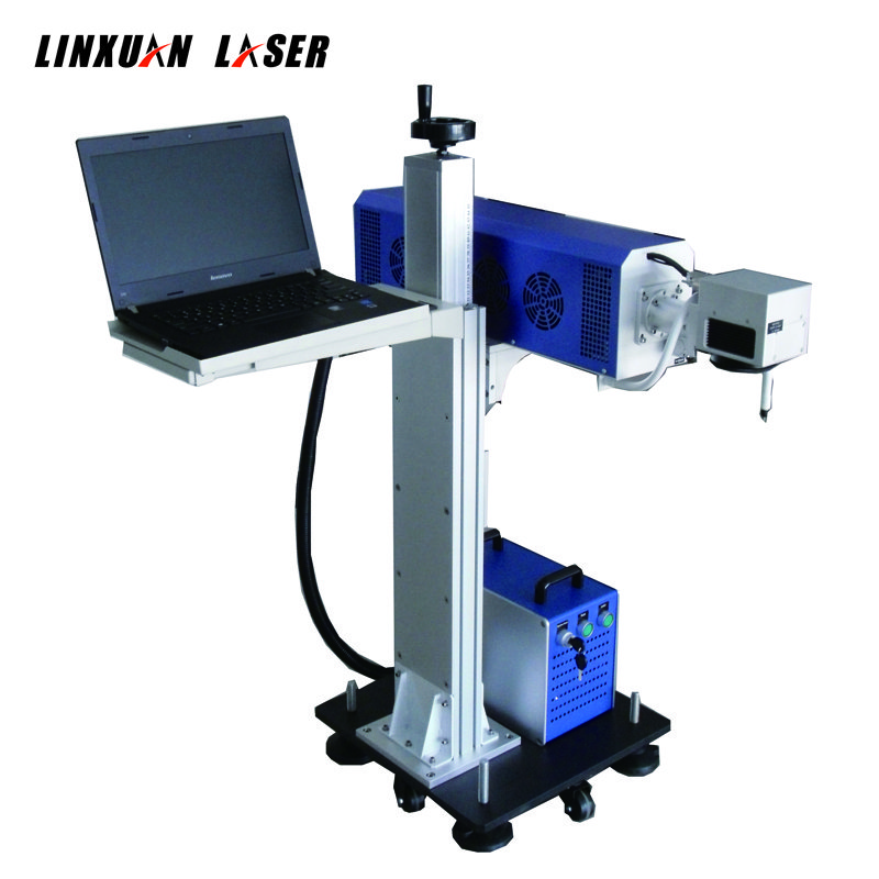 Usa Synrad Laser Tube Glass Perfume Drink Bottle 60W Co2 Laser Marking Machine For Bottles Online Production