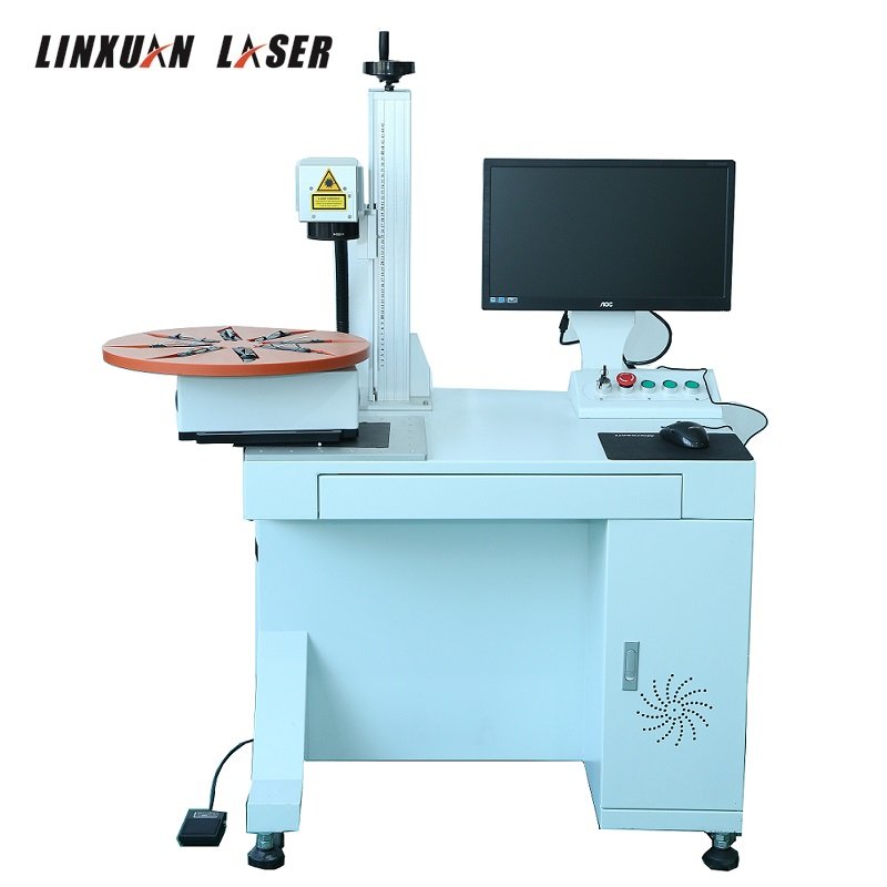 Usa Synrad Laser Tube Glass Perfume Drink Bottle 60W Co2 Laser Marking Machine For Bottles Online Production