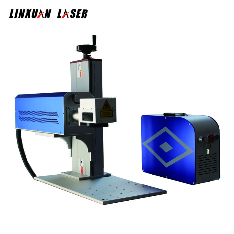 Usa Synrad Laser Tube Glass Perfume Drink Bottle 60W Co2 Laser Marking Machine For Bottles Online Production