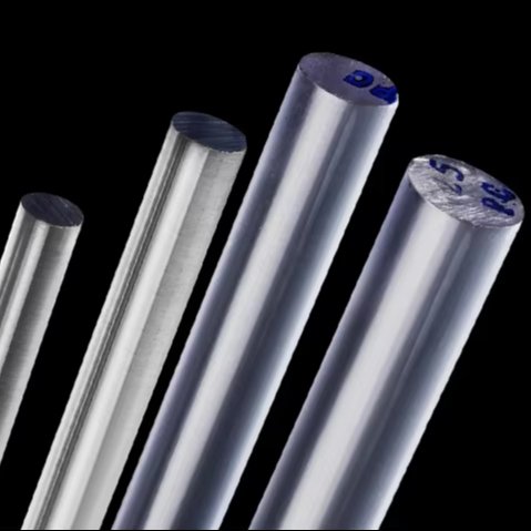 Factory Direct Sales Transparent Polycarbonate Rod Processing Large Diameter Plastic Pc Rod