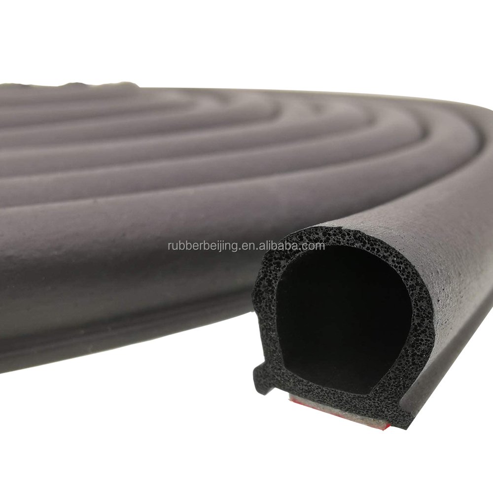 P Z D shape type Car Door Seal Strip EPDM Rubber Noise Insulation Anti-Dust Soundproof Car Seal