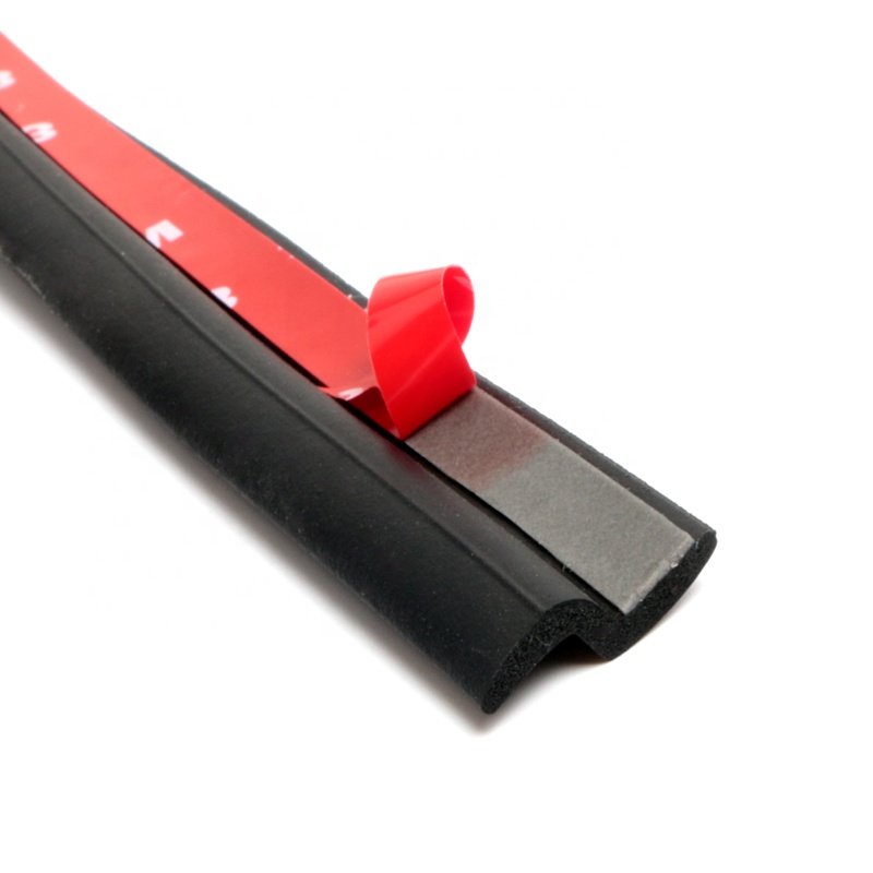 P Z D shape type Car Door Seal Strip EPDM Rubber Noise Insulation Anti-Dust Soundproof Car Seal
