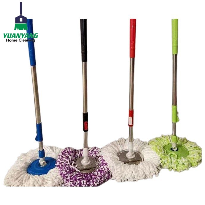 High Quality Easy Use Twist Mop Magic Microfiber Mop With Stainless Steel Rod Made In China