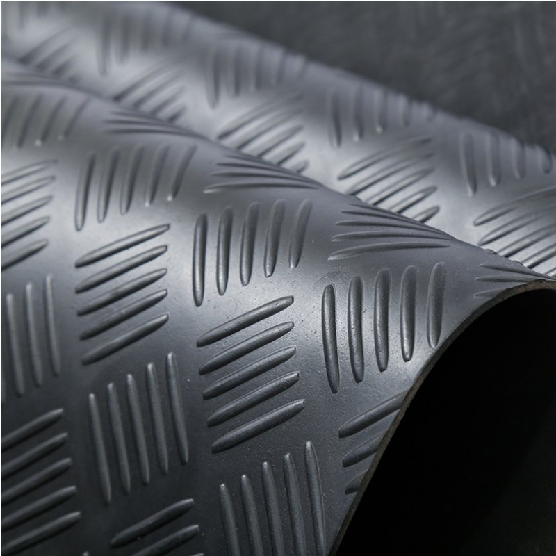4 ft x 6 ft Heavy duty universal rubber truck bed liner mat van rubber vinyl floor mat
