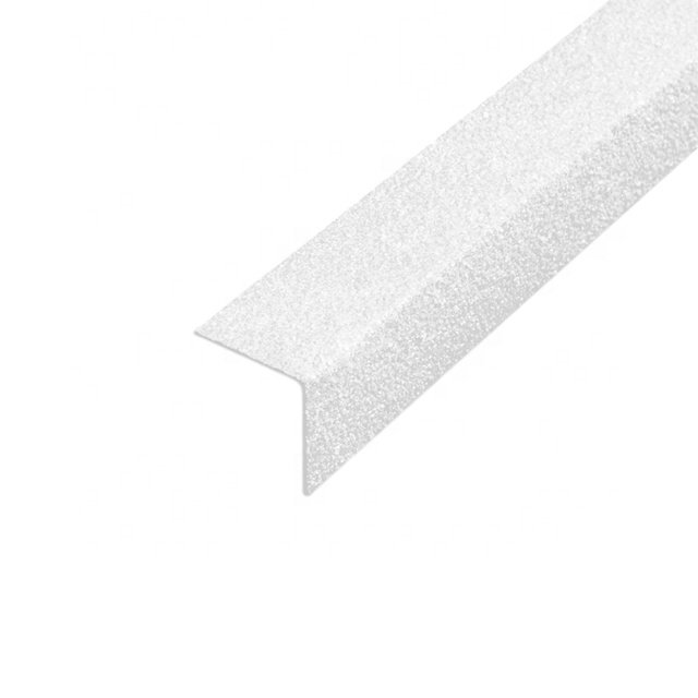 gritted Anti Slip Safety Granite Carborundum gfrp composite plastic fibre Stair Inserts Stair Nosing Strips
