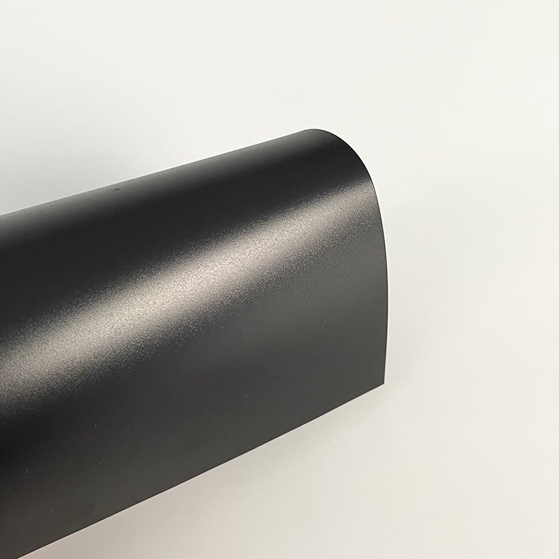 Factory Custom 0.5mm Black Rigid High Impact Polystyrene PS HIPS Sheet In Roll For Thermoforming Packaging
